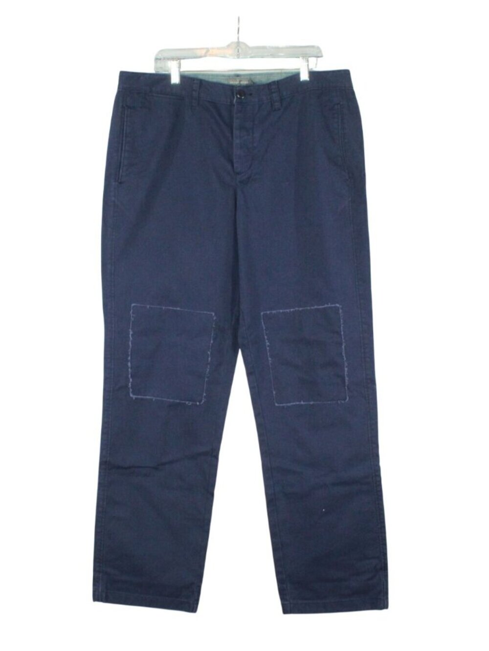 LL Bean Men's Signature Camp Chino Pant Navy Straight Leg Casual Workwear 38x36